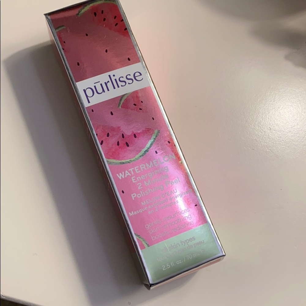 Purlisse watermelon energizing polishing peel